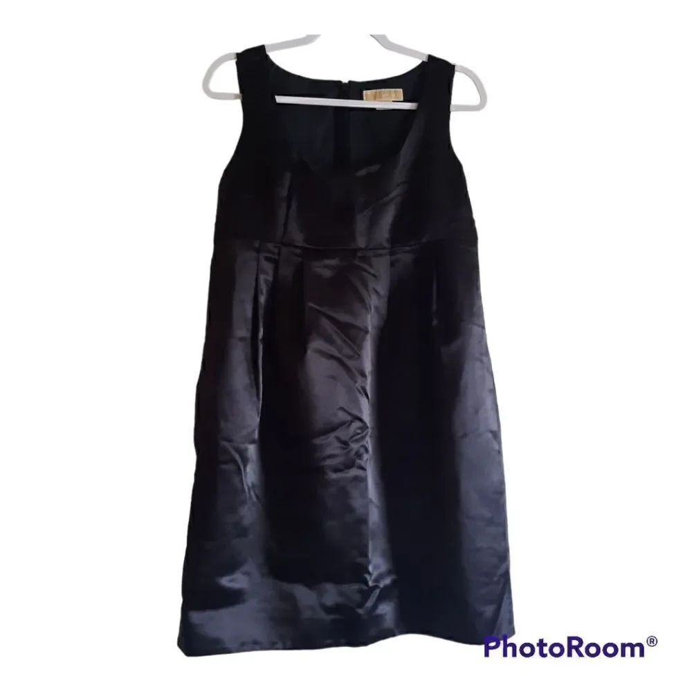 Michael Michael Kors Womens Satin Sleeveless Knee length Dress